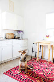 9 stylish kitchens with rugs