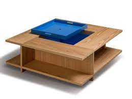 Franklin 38 round dining table. Morelato Book Low Square Cherry Wood Coffee Table With Integrated Magazine Rack
