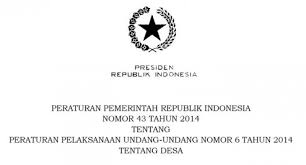 Pembentukan, pemekaran, dan penggabungan daerah; Pp 43 Tahun 2014 Tentang Peraturan Pelaksanaan Uu Desa Website Logandeng