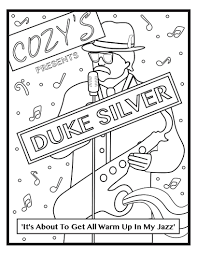 Posted silver coloring page 02. Parks And Rec Coloring Pages 5pck Pop Colors