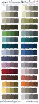Annie Sloan Color Shades Furniture Painted Furniture