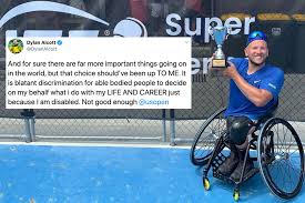 Trailblazer alcott chasing seventh straight ao title. Dylan Alcott Calls Out Us Open For Scrapping Wheelchair Competition