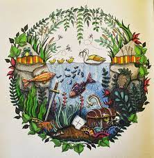 #johannabasford #secretgarden #enchantedforest #lostocean #coloringbook #colouringforadults. A304a6fc3f3d3b959ec37df729f861f6 Jpg 736 752 Enchanted Forest Coloring Enchanted Forest Coloring Book Forest Coloring Book