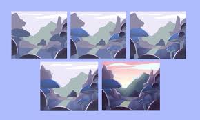 Two or more people are in a room Creating A Simple Fantasy Background By Vampbyte Clip Studio Tips