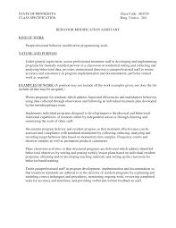 Much control should be exerted over him or her. Https Mn Gov Mmb Stat Hr Toolbox 002 Class And Compensation 001 Classification Class Specs B 2555 Behavior Modification Asst Pdf