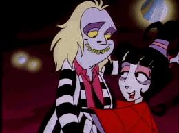 Skaaren had barbara and adam encounter the character of beetlejuice was later prominently featured in the teen titans go! Beej X Lyds Beetlejuice Cartoon Beetlejuice Fan Art Lydia Deetz Cartoon