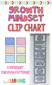 growth mindset clip chart growth mindset classroom growth