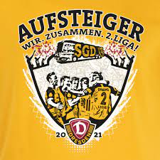 Ich bin sehr froh über meinen wechsel zu dynamo und freue mich schon darauf, endlich mit meinen neuen teamkollegen auf dem platz zu stehen. Damen T Shirt Aufstieg Gelb Sg Dynamo Dresden Fanshop