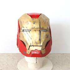 Why not get a head start and make your own iron man costume with lighting up chest arc. Dali Lomo Iron Man 4 Costume Helmet Diy Cardboard With Template