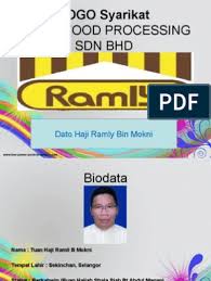 Meet dato' haji ramly bin mokni, the founder of ramly food processing sdn. Dato Ramly