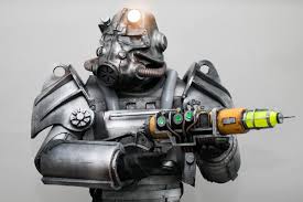 New vegas, fallout 4, fallout 76, fallout tactics, fallout: The Rpf Auf Twitter Fallout T 45 Power Armor Four In One Plasma Rifle Pistol By Wojtek Tarnowski Mechaniczny Kot Fallout4 Costume Props Craftyourfandom Https T Co Rpfp0bque3