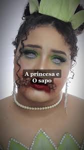 Respondendo a @dudinha Ribeiro A princesa beijou o sapo e pegou um sapinho  … #makedepersonagens #maquiagartistica #maquiagem #makeup #trenddisney  #PrincessDisney #tiktokbrasil #desenho ...
