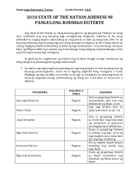 How the late former president aquino reacted on the day ph won arbitral case vs china. Doc Sona Activity Jake Torres Academia Edu