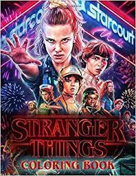 Large collection, 40 pieces 11 demonstrates its strength. Stranger Things Coloring Book Coloring Book For Kids And Adults Vol 1 Duham Greek 9781701692930 Books Amazon Ca