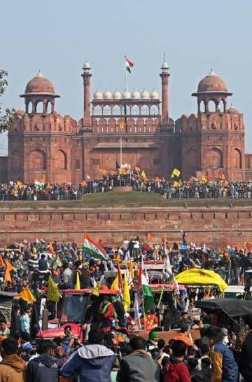 Delhi Kisan Andolan; Farmers Protest Red Fort Violence Story Explained