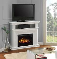 Adding a fireplace with media center simply set in place, put your tv on top, and plug in your new fireplace. Colleen White Electric Fireplace Dfp25l5 1537w Dimplex