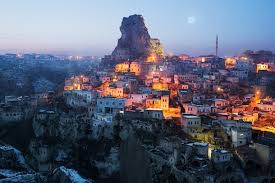 It lies on the lower slopes of a hill crowned by a ruined citadel dating from the seljuq period. Nevsehir City Turkey Photorator