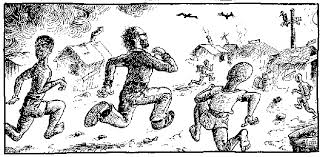 Resultado de imagem para PESSOAS CORRENDO COM MEDO