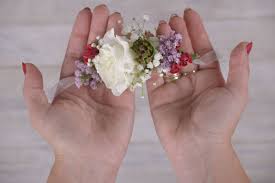Blumen Armband Floraqueen Blumen Armband Armband Hochzeit Trauzeugin Blumen