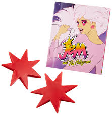 Using holograms, jerrica and her pals become jem and the holograms, battling other bands like the misfits and the stingers, to keep the starlight foundation going! Jem And The Holograms Light Up Synergy Earrings And Illustrated Book Rp Minis Amazon De Running Press Fremdsprachige Bucher