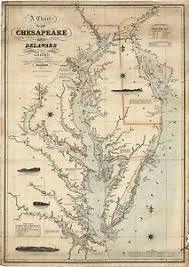 Details About 1862 Coast Survey Map Chart Chesapeake Delaware Bay Art Poster Print Wall Decor