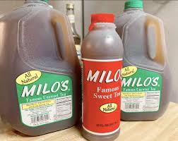 If you receive a product from stop & shop, and the nutritional information on the product label does not match the information on our site, please contact stop . Drink Milo S Milo S Famous Sweet Tea Also Comes In The Perfect Size For Your Cheat Day Drinkmilos Alejandro Ft Worth Tx Facebook