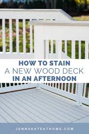 How To Stain A Deck In 2020 Staining Deck Sherwin Williams Deck Paint Deck Stain Colors