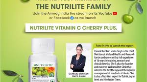 Our nutrilite vitamin c cherry plus is made with a mixture of natural acerola cherry extract and purified ascorbic acid. Grand Launch Nutrilite Vitamin C Cherry Plus Food For Weakened Immunity Hindi Youtube