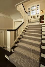 Serving chicago's north shore instead of spending big bucks on actual stair carpet runner, i decided to go the more frugal route and use regular carpet runners. Georgian Style Home In Minnesota Offers Fresh And Inspiring Makeover Traditional Staircase Staircase Design Stairs Design