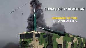 What signal is China sending with footage of DF-17 hypersonic missile  launches?