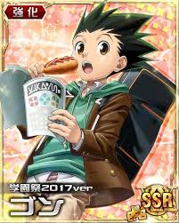 Hxh Mobage Cards Tumblr Hunter X Hunter Hunter Anime Hunter