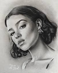 Charcoal Portraits Realistic Drawings Realistic Drawings Pencil Portrait Drawing Charcoal Portraits