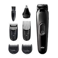 Limural hair clippers for men professional cordless clippers for hair cutting beard trimmer barbers grooming kit rechargeable, led display, silver. Amazon Com Braun Hair Clippers For Men Mgk3220 6 In 1 Beard Trimmer Ear And Nose Trimmer Mens Grooming Kit Cordless Rechargeable Beauty