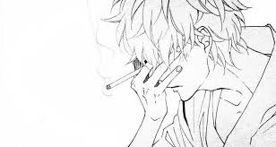 Share the best gifs now >>>. Pin By Z On Gore Smoke Drawing Anime Boy Sketch Anime Drawings Boy