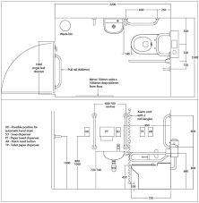 900mm distance between the door swing (if door is swinging inwards) and the toilet pan or 900mm backrest width should be 350 to 400mm and to have a load capability of 1100n. What Size Should A Disabled Toilet Be More Ability