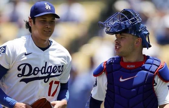 Dalton Rushing is catching Shohei Ohtani again today. Here's what Dave  Roberts expects from them.
