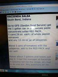 Do you love that fresh red salsa at your local mexican restaurant? Hacienda Salsa And The Ranch Is Made With The Buttermilk Hidden Valley Ranch And You Dou Hacienda Salsa Recipe Restaurant Recipes Hacienda Mexican Restaurant