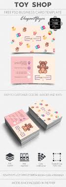 Toy Shop Free Business Card Templates Psd Design Business Card Ideas Free Business Card Templates Business Card Template Psd