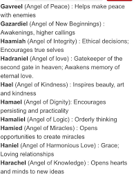 List Of Archangels List Of Archangels Healing Angels Angel Hierarchy