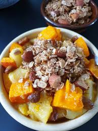 Crumble Granola Pommes Potimarron Potimarron Recette Potimarron Crumble