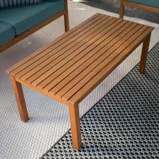 Coral Coast Tovar Outdoor Wood Coffee Table Walmart Com Outdoor Coffee Tables Coffee Table Wood Outdoor Wood