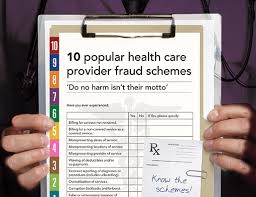 Check spelling or type a new query. 10 Popular Health Care Provider Fraud Schemes