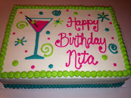 Martini Birthday Cake Birthday Cake For Women Simple Birthday Sheet Cakes Cool Birthday Cakes