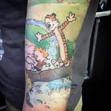 Calvin and hobbes is the most anti commercial comic strip that i know of. 70 Calvin And Hobbes Tattoo Designs For Men Comic Ideas