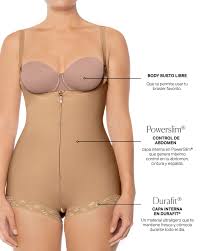 Slimming Braless Body Shaper In Boyshort Leonisa Europe