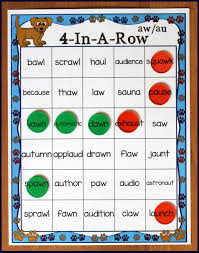 Activities For Teaching The Au Aw Digraphs Make Take Teach