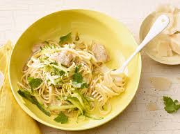 pasta mit poulet und zucchetti an zitronensauce annemarie wildeisens kochen