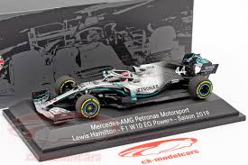 März 1994 bis zum 13. Minichamps 1 43 L Hamilton Mercedes Amg F1 W10 Eq 44 Formel 1 Weltmeister 2019 B66960565 Modellauto B66960565