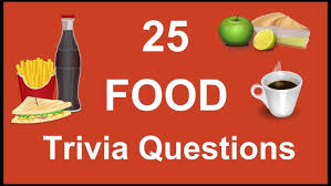 It's like the trivia that plays before the movie starts at the theater, but waaaaaaay longer. Food Trivia Part One 15 Questions Multiple Choice With Answers Youtube