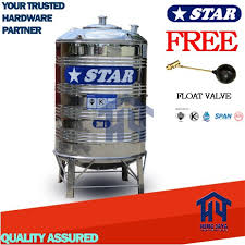 Kuat, tahan lama, higienis dan tak tertandingi. Star 70 1500 Liter Round Bottom Stainless Steel Water Tank Tangki Air 10 Year Warranty Free Delivery Shopee Malaysia